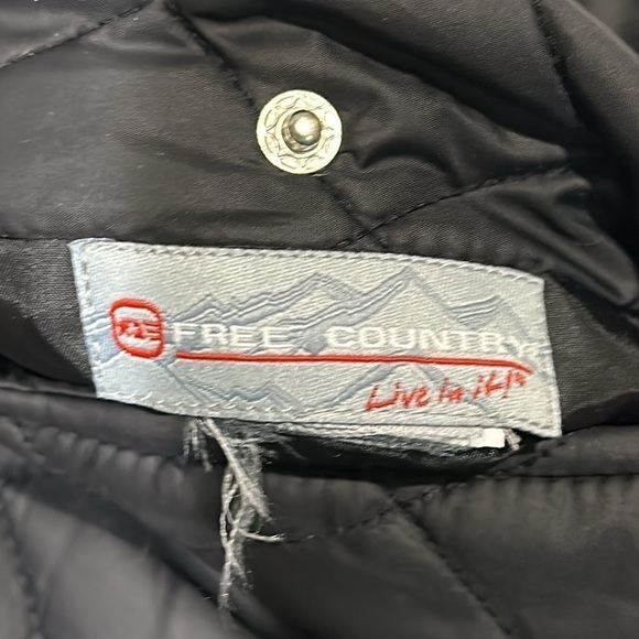 Free Country Plus Size Reversible Quilted Fleece Vest Size XXL - EUC - Picture 7 of 7